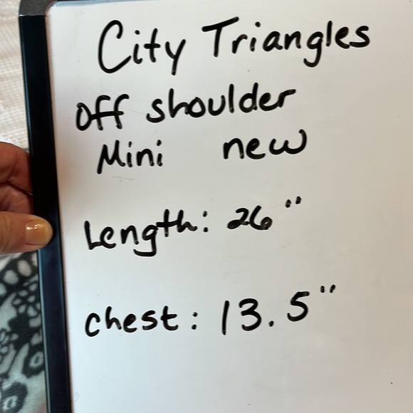 City Triangles Dress Party Semi Formal Formal Fitting New Womens Small Cocktail - Picture 15 of 16